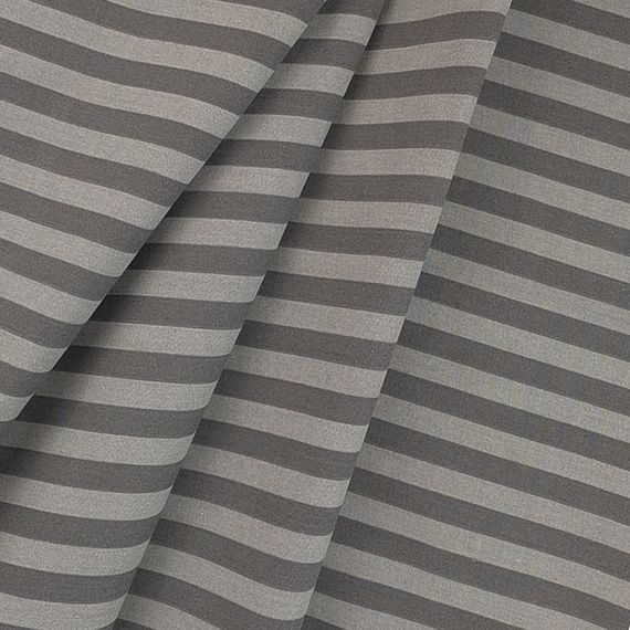 Постільна білизна Love You Бязь Gold Смужка Сіра/темно-сіра Двоспальна | Зображення 1