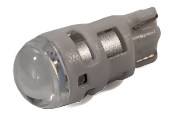 Светодиодная лампа AllLight T10  1 диод 1W Osram rp W2,1x9,5d WHITE 12V прозрачная