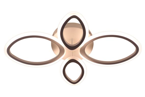 Люстра світлодіодна стельова LED світильник для квартири на стелю лед з пультом 25613 Білий 11х40х62 см. | Зображення 1