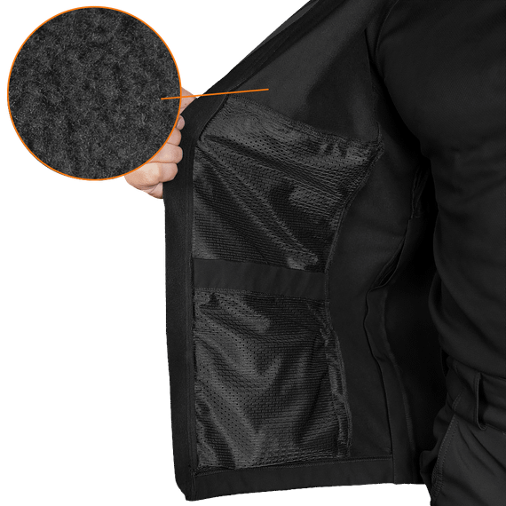 Костюм Stalker Phantom SoftShell Чорний (7388), XL | Зображення 3