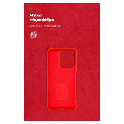 Чехол для мобильного телефона Armorstandart ICON Case Xiaomi Redmi 13C / Poco C65 Red (ARM72482) | Зображення 3