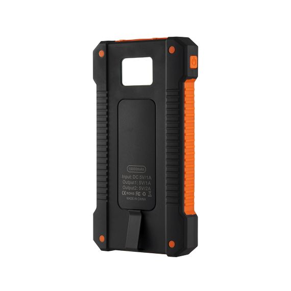 УМБ PowerBank із сонячною панеллю, повербанк КВАНТ SC18 10000mAh | Зображення 2