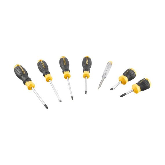 Набір із семи викруток CushionGrip STANLEY STHT16166-0