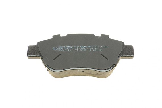 Колодки тормозные передние Citroen Nemo 10- Peugeot Bipper Fiat 500 500C 08- Punto 12- +датчики  22-0321-0 | Зображення 7