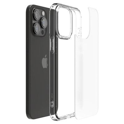 Чехол для мобильного телефона Spigen Apple iPhone 15 Pro Ultra Hybrid, Crystal Clear (ACS06707) | Зображення 4