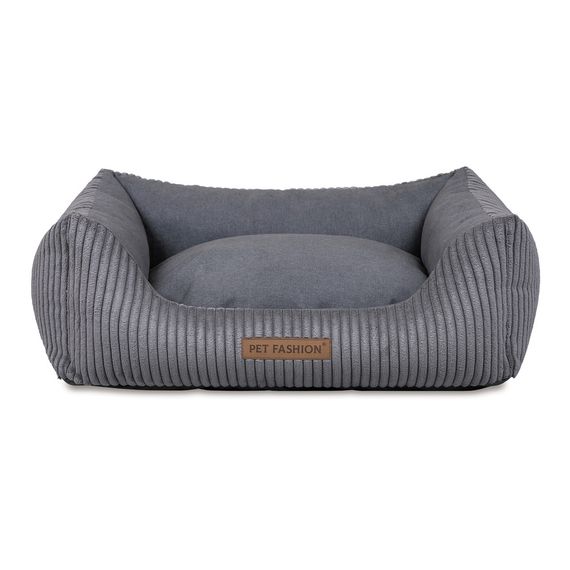 Лежак Pet Fashion DEVID для собак темно-сірий 62*50*19 | Зображення 3