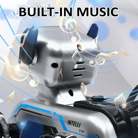 Іграшка трюкова собака-робот з вісьмома колесами на радіокеруванні XPRO Stunt Robot Dog (47761-9056_753) | Зображення 2