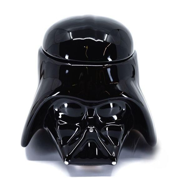 Кружка Чашка Келих з кришкою Star Wars Дарт Вейдер Star Wars 3D (Чорна) Кераміка | Зображення 3