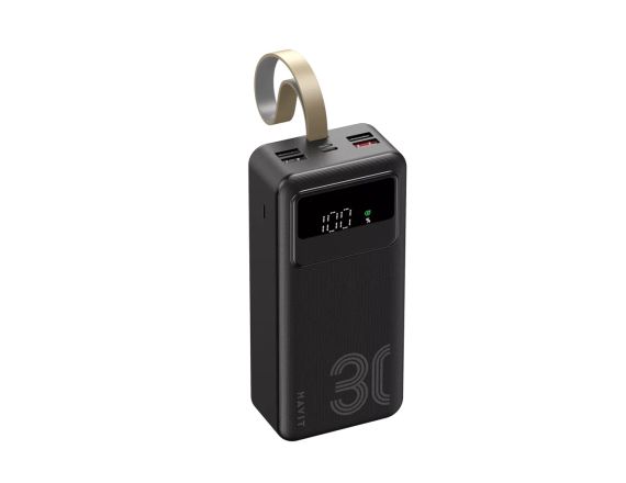 Повербанк Havit 30000mAh QC+PD 22,5W чорний HV-PB110