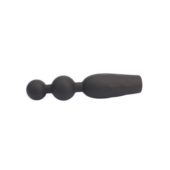 Анальная пробка CHISA Black Mont Vibrating Booty Beads с вибрирующими бусинами Sex Aura | Зображення 5