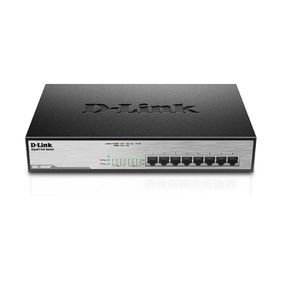 Коммутатор D-Link DGS-1008MP 8xGE PoE, 140W, Неуправляемый (DGS-1008MP)