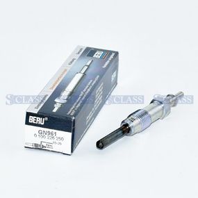 Свеча накаливания Mercedes Benz Sprinter OM602 95-00 / Vario OM602 96-10, Beru, GN961,