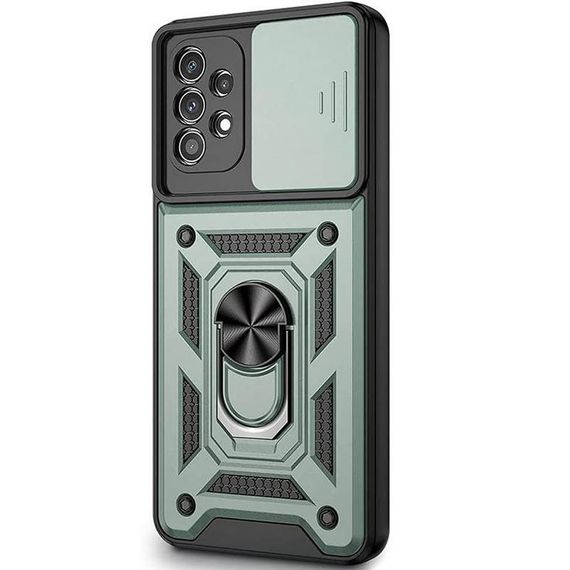 Чохол Ummi Camshield Serge Ring для Samsung Galaxy A53 5G Зелений