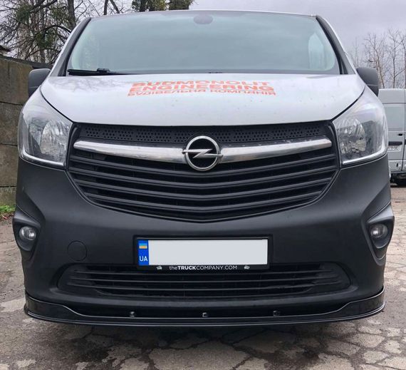 Передня лип накладка (ABS) для Nissan NV300 2016-2024 рр | Зображення 7