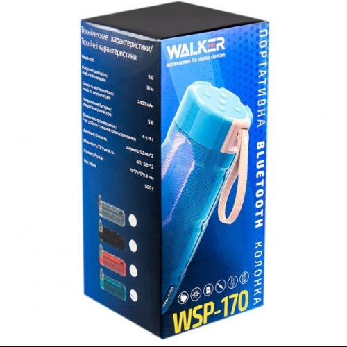 Колонка WALKER WSP-170 blue | Зображення 1