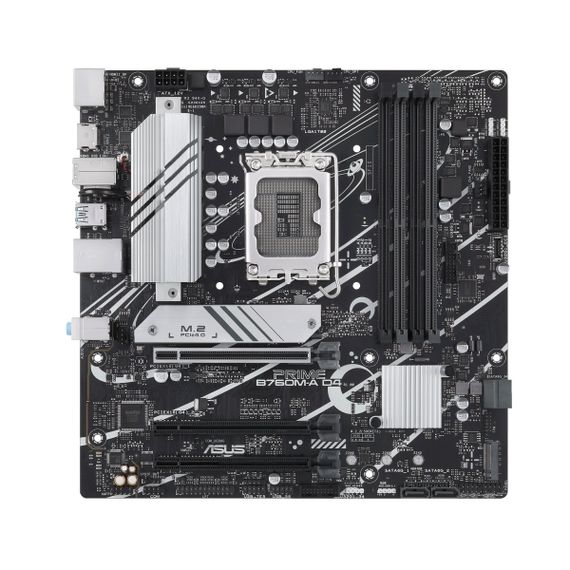 Материнcька плата ASUS PRIME B760M-A D4-CSM s1700 B760 4xDDR4 M.2 HDMI DP mATX CSM 90MB1D00-M1EAYC