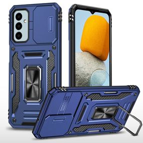 Ударопрочный чехол Camshield Army Ring для Samsung Galaxy A14 4G/5G Синий / Navy