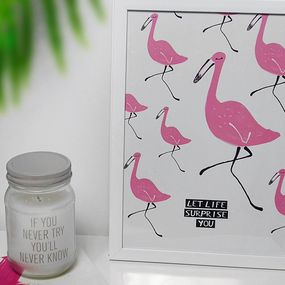 Постер в рамке Let life surprise you 15x21 см, A5 (WMT5_EX012)