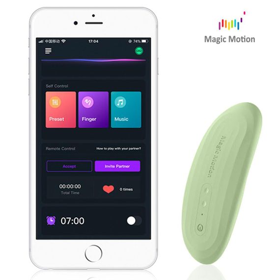 Смарт-вібратор у трусики Magic Motion Nyx Green Sex Aura