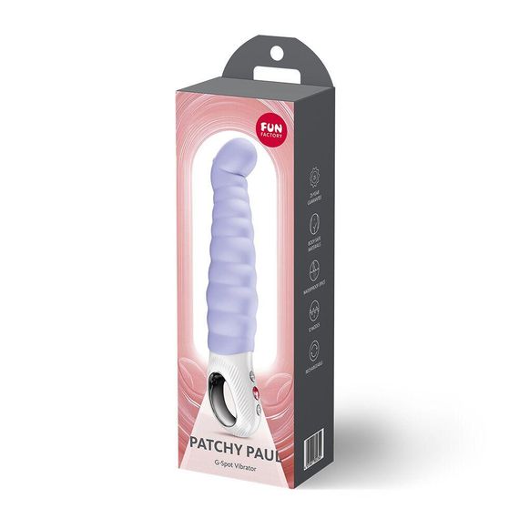 Вібратор точки G Fun Factory PATCHY PAUL Purple, гнучкий, 12 режимів Sex Aura | Зображення 4