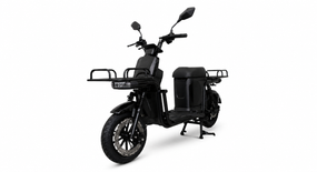 Електроскутер Crosser SUPER MAX 1200W 60 V 30 Ah LiFePO4, до 60 км/год, запас ходу до 90 км, потужний електровелосипед Чорний
