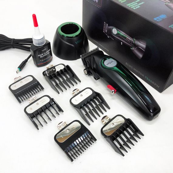 Аккумуляторная универсальная машинка для стрижки, Моющаяся машинка для стрижки Триммер висков NW-23 | Зображення 8