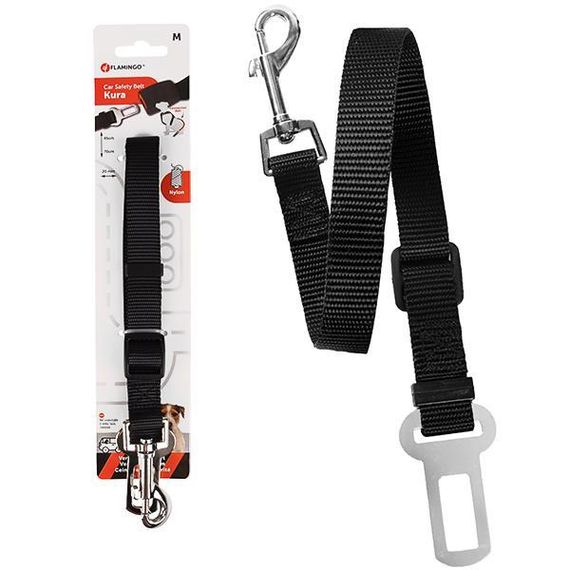 Flamingo Car Safety Belt Kura фламинго кура соединитель автомобильного ремня безопасности для собак