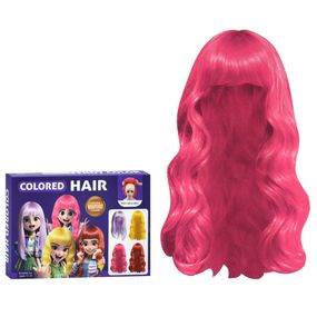 Дитячий набір аксесуарів "Colored Hair" C2010 перука 34 см, гребінець