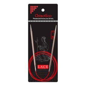 Спиці ChiaoGoo Red Lace кругові, 80 см (3,5 мм)