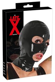 Маска - 2920050 Late X Latex Mask Black Sex Aura