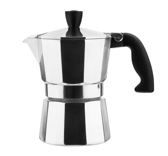 Кавоварка гейзерна алюмінієва Vinzer Moka Espresso 50385, на 3 чашки, для дому та офісу
