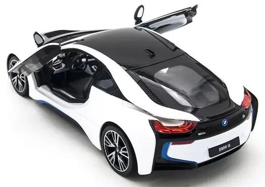 Машинка Rastar BMW i8 (71060) на радіокеруванні. 1:14. Білий | Зображення 4