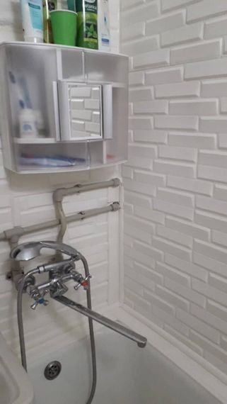 Самоклеюча декоративна 3D панель біла кладка 770х700х5 мм (031) SW-00000167 | Зображення 5