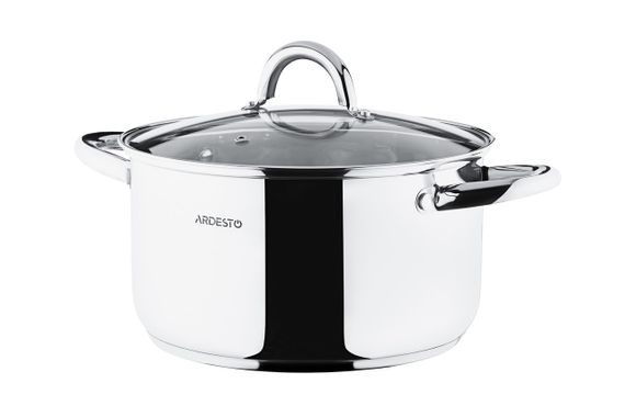 Набор посуды Ardesto Gemini Gourmet Andria, 8 пред.,  нержавеющая сталь (AR1908PS) | Зображення 1