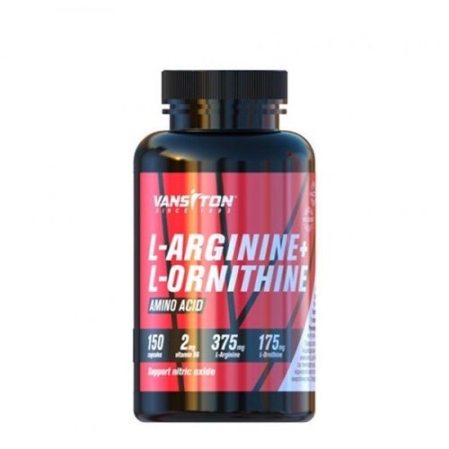 Амінокомплекс для спорту Vansiton L-Arginine + L-Ornitine 150 Caps