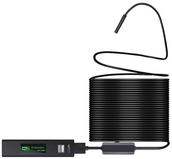 USB Wi-Fi камера, бороскоп, эндоскоп MHZ F150 8 мм, 10 м