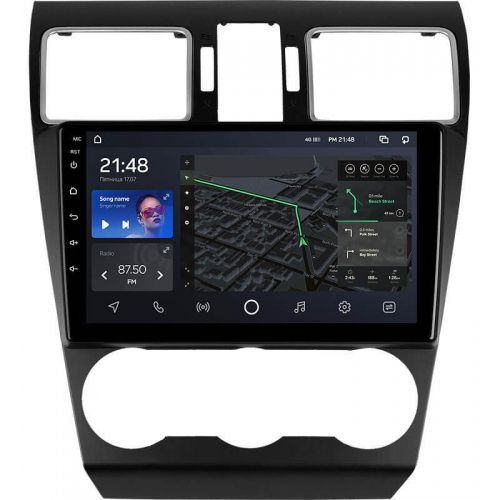Штатна магнітола AMS T910 6+128 Gb Subaru Forester SJ 2015-2018