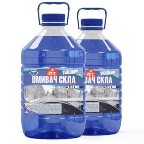 Омивач скла Зимовий -22°C "Морський бриз" Lotus УПАКОВКА 2 шт. x 4 л