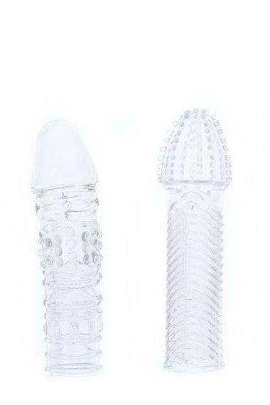Набір насадок MENZSTUFF EXTENDER Pack STRETCHABLE Sex Aura | Зображення 1