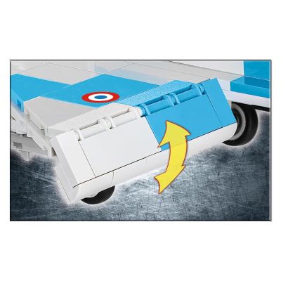 Конструктор Cobi Літак Mirage 2000-5, 400 деталей (COBI-5801) | Зображення 1