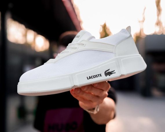 Чоловічі кросівки Lacoste White | Зображення 1