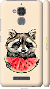 Чохол на Asus Zenfone 3 Max ZC520TL Єнотик з кавуном "4605m-442-2448"