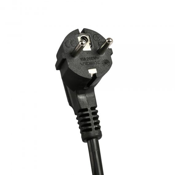 Мережевий подовжувач VIDEX ONCORD з/з 4п 3м (3x1.5мм) 3.4А USB(QC3.0) +USB-C(PD20W) з кнопкою Black | Зображення 7