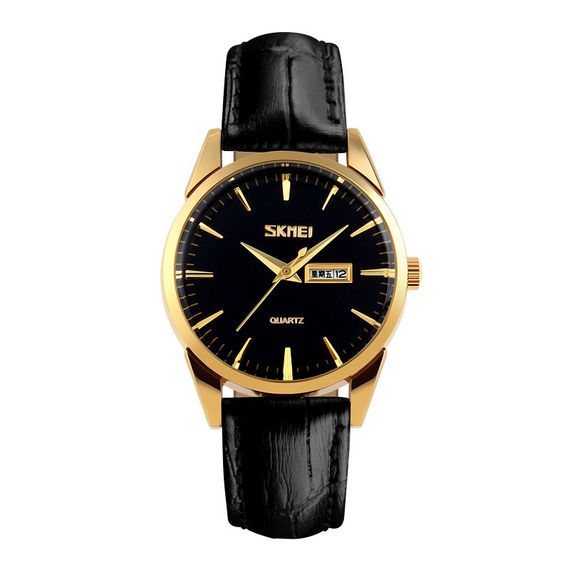 Skmei 9073GDBK-S Gold-Black lady SALE