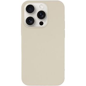 Чехол Silicone Case Full Protective (AA) NO LOGO для Apple iPhone 14 Pro Max (6.7") Бежевый / Antique White