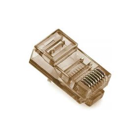 Коннектор Merlion RJ-45 8P8C UTP Cat-5 (100 шт / уп.) Brown