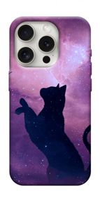 Чохол з картинкою Кіт та метелик для Apple iPhone 16 Pro (6.3")