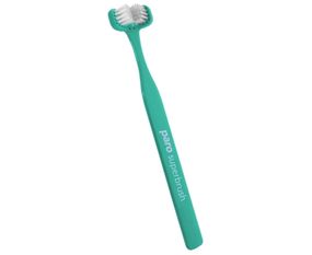 Тристороння зубна щітка paro® superbrush, бірюзова (7.724/3)