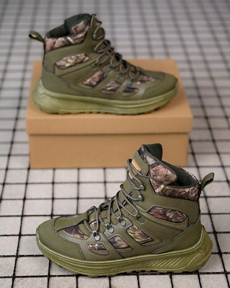 Міські мілітарі черевики DEMER олива ПП7866 | Зображення 7