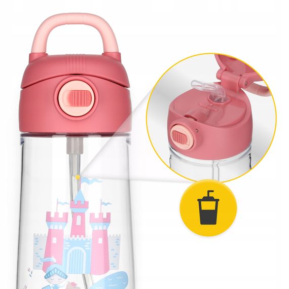 Пляшка для води дитяча 4FIZJO 550 мл Mix (P-5905973403726) | Зображення 4